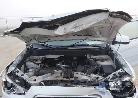 2014 Mitsubishi Outlander Sport Es from USA, damaged, VIN 4A4AP3AU6EE019691